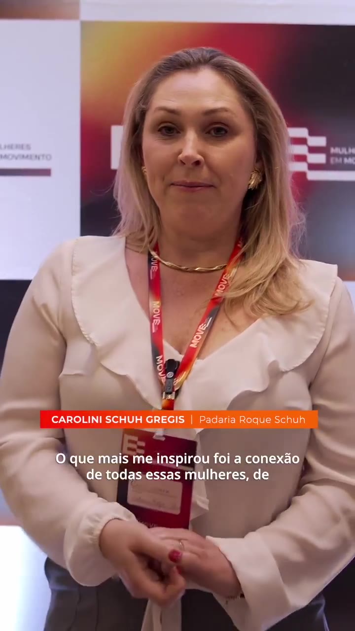 Depoimento de Carolini Schuh Gregis